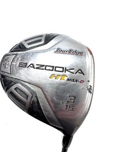 Used Tour Edge BAZOOKA HT MAX -D 15 DEGREE Mens Fairway Wood RH 3 Wood 11860-S000313101
