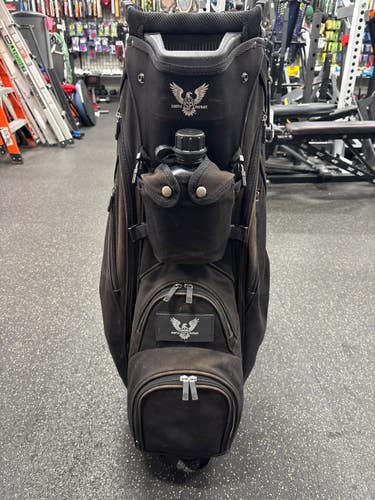 Used SUBTLE PATRIOT BAG Mens Cart Bag Black 11337-S000493334