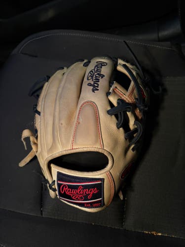 2025 Rawlings Heart of the Hide R2G RH Infield Baseball Glove 11.5" (Used)