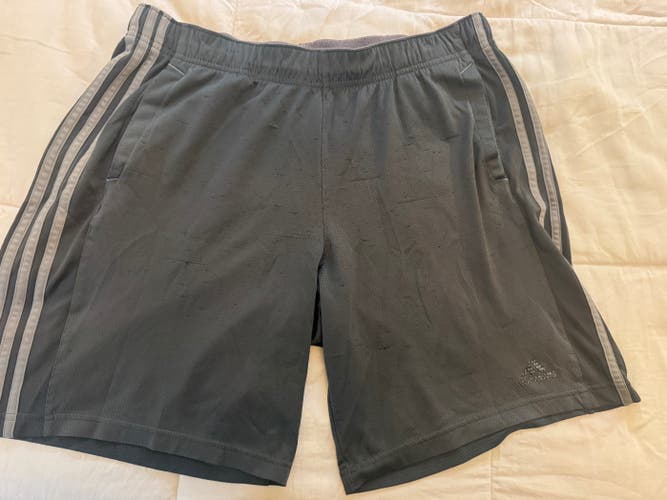adidas Climalite Performance Athletic Shorts – Black – Men’s Size L