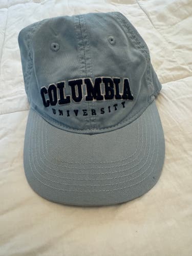 Columbia University Adjustable Strapback Hat – Light Blue