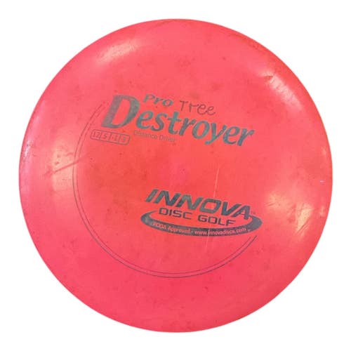 Used Innova DESTROYER Disc Golf Driver Pink 11450-S000525928