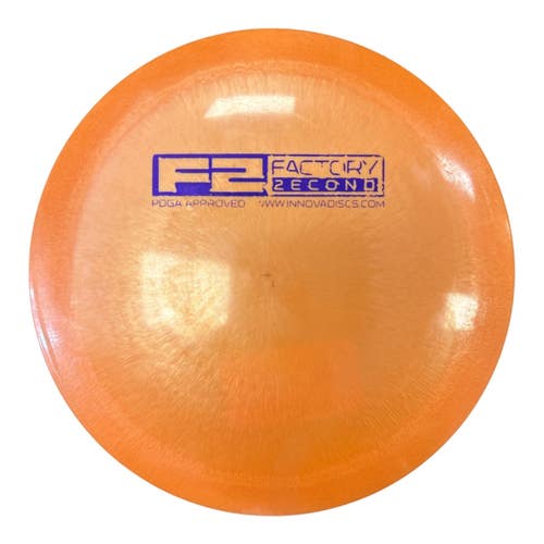 Used Innova F2 SHRYKE Disc Golf Driver Orange 167g 11450-S000525909