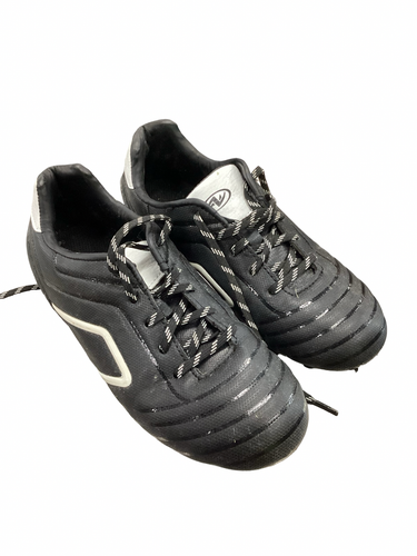 Used ATHLETIC WORKS SOCCER CLEATS Soccer Cleats Black Junior 04 11613-S000186978
