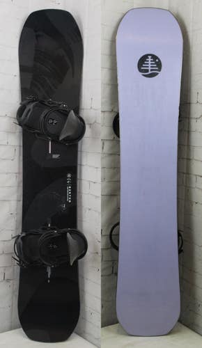 Burton Hometown Hero Wide Snowboard 160 cm w/ X EST Bindings Large Black