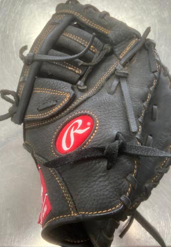 Used Rawlings RENEGADE 11.5 BB/SB First Base RH Throw Black 11 1/2" 11497-S000160088