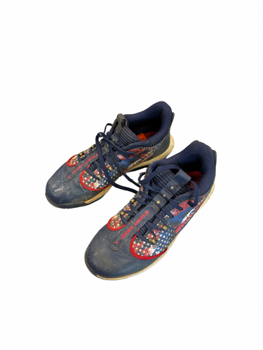 Used Under Armour BASEBALL BB/SB Cleats Navy Blue Junior 06 11682-S000136636