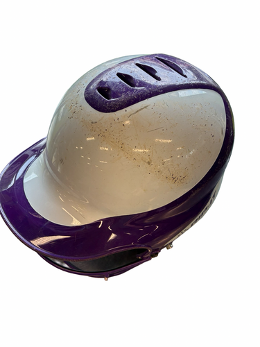 Used RIP-IT HELMET W/MASK Batting Helmet w/Mask Purple MD 11682-S000136613