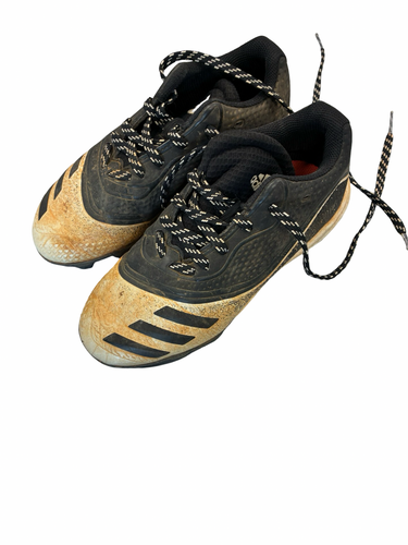 Used Adidas BASEBALL CLEATS BB/SB Cleats Black Junior 01 11682-S000136607