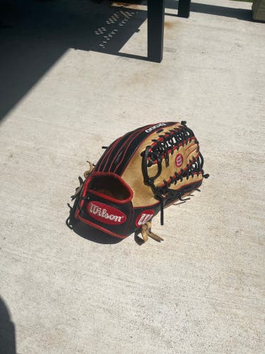 Wilson A2000 OT6 RH Outfield Baseball Glove 12.75" (Used)