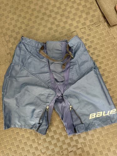 Intermediate Large Bauer Supreme Pant Shell, Navy (Used)