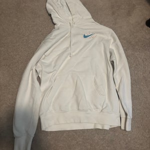 White Men's Medium Nike Sweatshirt (Used-Like new)