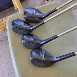 SET 4 YONEX A.D.X. 200 COMPOSITE GOLF WOODS DRIVER 3 4 & 5 VERY NICE