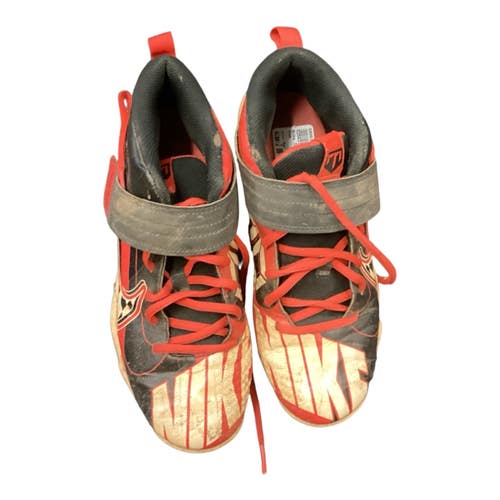 Used Nike TROUT 1972 BB/SB Cleats Red Junior 06 11846-S000108412