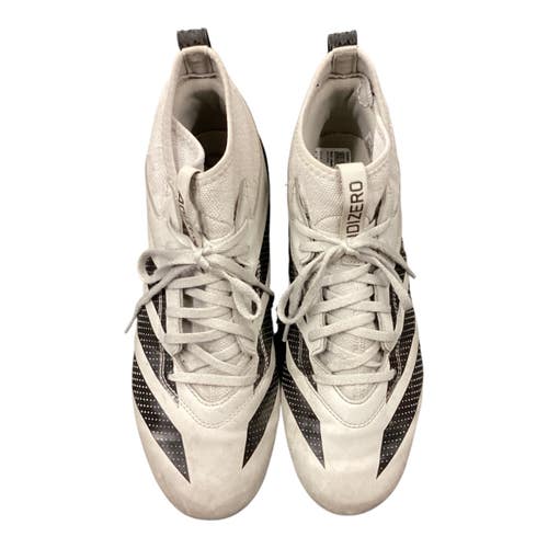 Used Adidas Adult FB Cleats Grey Senior 10.5 11846-S000108408