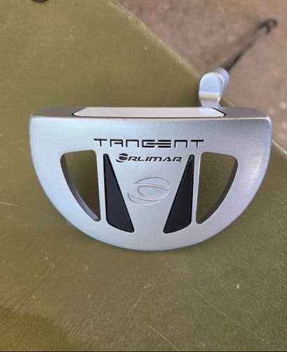 NEW 35.5 IN ORLIMAR TANGENT MALLET PUTTER W WHITE INSERT & PUTTER COVER PERFECT