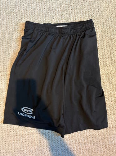 Black Medium Men's Culver Lacrosse New Balance Shorts (Used)