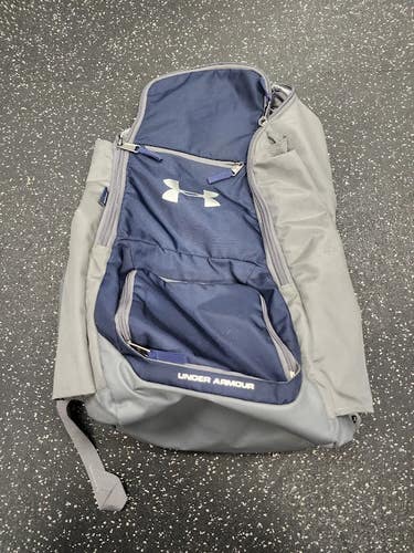 Used Under Armour CHARGED Player Backpack Navy Blue 11849-S000042502