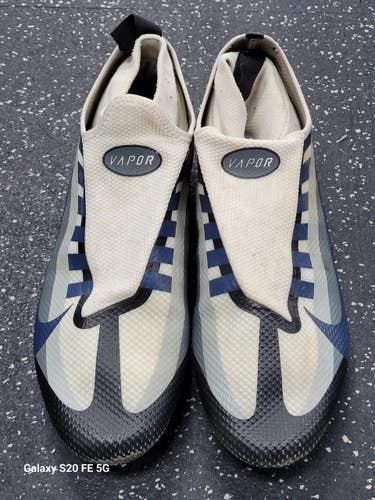 Used Nike VAPOR Adult FB Cleats Grey Senior 10.5 11849-S000042500