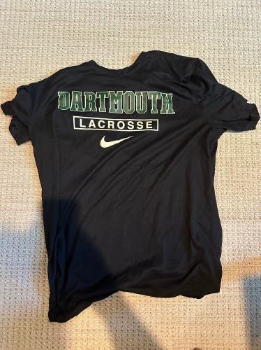 Dartmouth Lacrosse Black Large Men's Nike Shirt (Used)