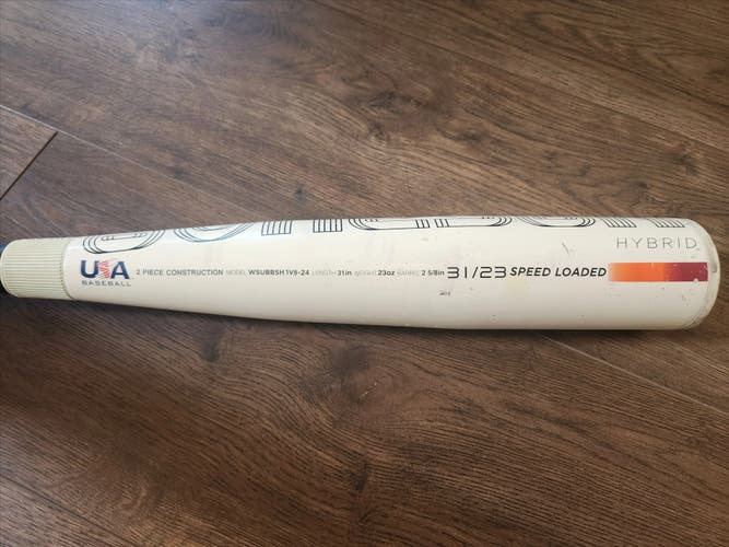 Warstic Bonesaber Hybrid USA Bat Certified Bat (-8) 23 oz 31" (Used)