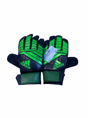 Used Adidas PREDATOR Soccer Goalie Gloves Green 5 11706-S000384226