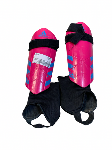 Used Adidas Soccer Shin Guards Junior Pink LG 11706-S000384225