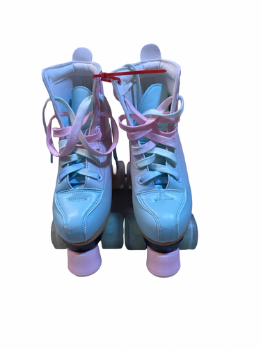 Used LED ROLLER SKATES Junior Roller Quad Skates Pink Junior 03.5 11706-S000384162