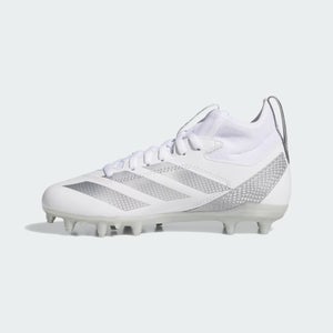 new youth size 2 Adidas Adizero Impact.2 K Football Cleats White IF9348