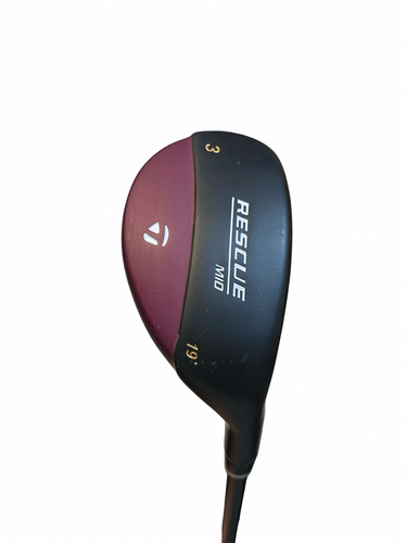 Used Taylormade RESCUE MID 19 Mens Hybrid Club RH 3 Hybrid 11706-S000384045
