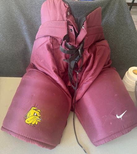 University of Minnesota Duluth UMD Senior Small Nike Hockey Pants Pro Stock (Used)
