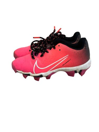 Used Nike HYPERDIAMOND BB/SB Cleats Pink Junior 01 11692-S000154853