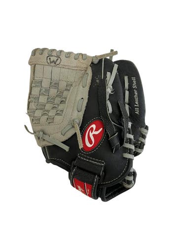 Used Rawlings SURE CATCH BB/SB Glove RH Throw Black 10 1/2" 11692-S000155139