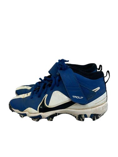 Used Nike TROUT BB/SB Cleats Royal Blue Junior 04.5 11692-S000154883