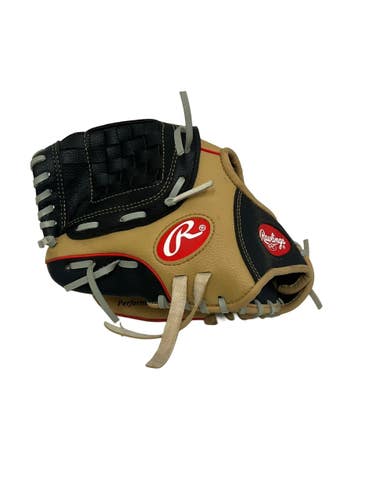 Used Rawlings PLAYER SERIES BB/SB Glove T-ball Tan 10" 11692-S000154893