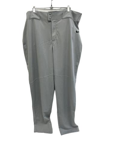 Used Nike ADULT 3XL GREY BB PANT BB/SB Pant Mens Grey 3X 11692-S000154964