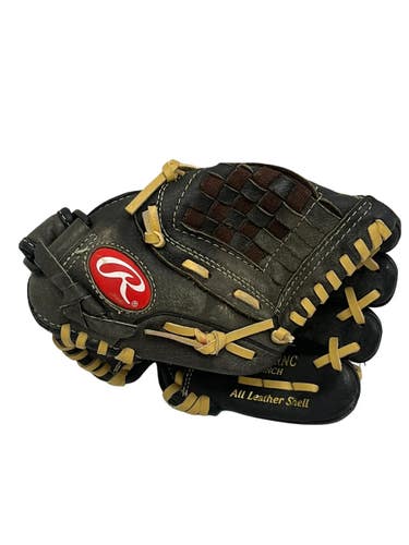 Used Rawlings HIGHLIGHT BB/SB Glove T-ball Black 10" 11692-S000154970