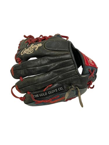 Used Rawlings GAMER XLE BB/SB Glove RH Throw Black 11 1/2" 11692-S000155004