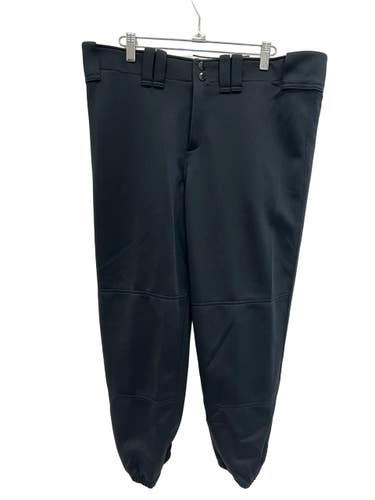 Used Mizuno BLACK WOMENS BB/SB Pant Womens Black XL 11692-S000155092