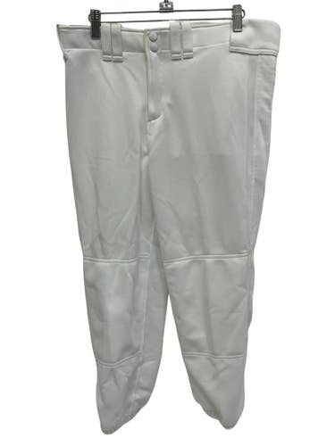 Used Mizuno WOMENS WHITE BB/SB Pant Womens White LG 11692-S000155101
