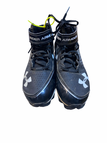 Used Under Armour Adult FB Cleats Black Senior 8 11706-S000383778