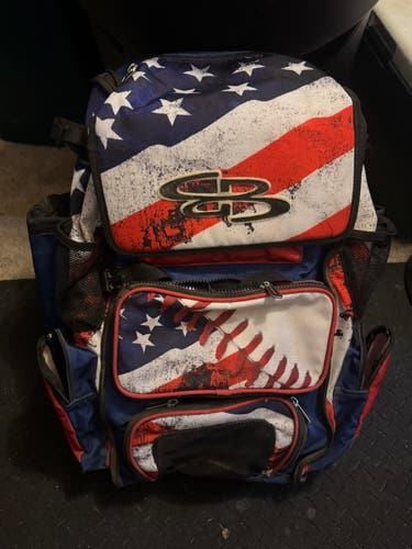 Blue Men's Large/Extra Large Boombah Backpack (Used)