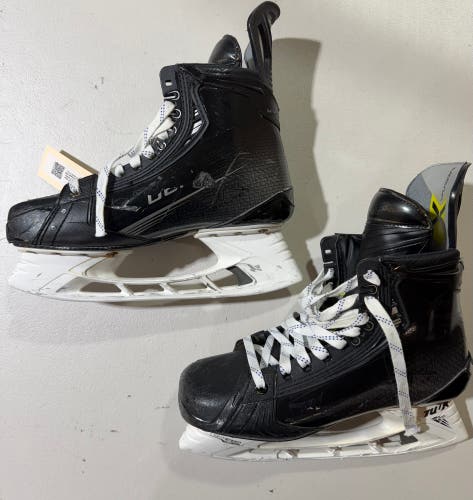 Senior Bauer Vapor Hyperlite 2 Hockey Skates Regular Width Pro Stock 9.5 (Used) 2037