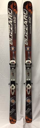2014 Blizzard  Brahma 172 cm All Mountain Skis With Bindings Max Din 13 (Used)