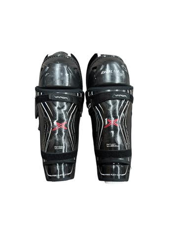 USED BAUER VAPOR 1X SENIOR 14 HOCKEY SHINGUARDS 11835-S000211209