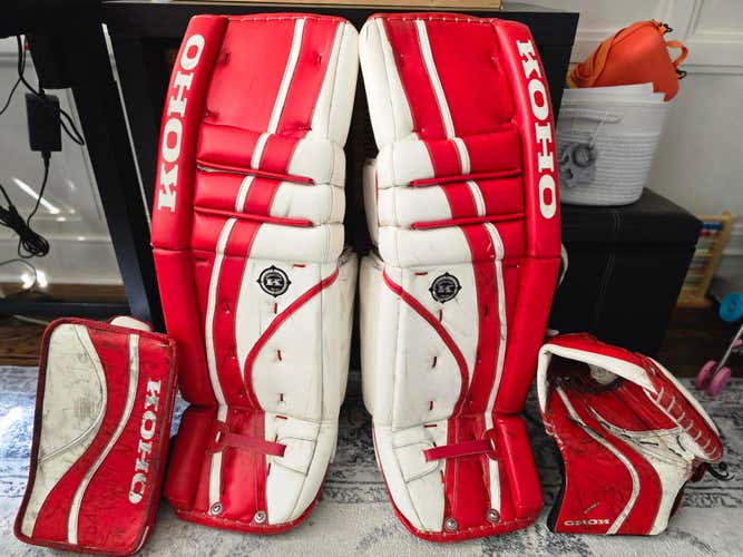 35" Koho Revolution 588 Regular Goalie Full Set (Used)