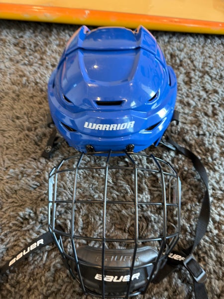 Medium Warrior Covert RS Pro Helmet With Cage and Full Shield(Used)