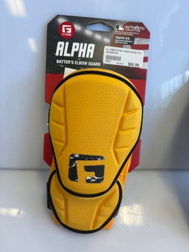 yellow Youth Elbow Protection G-Form Alpha (New) O/S