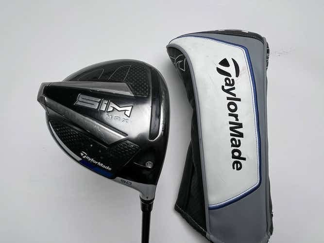 TaylorMade SIM MAX Driver 9* Ventus Blue 6-R Regular Graphite Mens RH HC