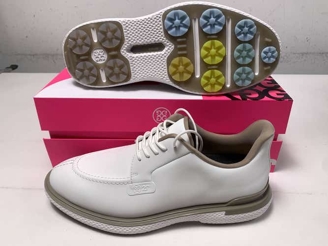 G Fore GALLINVAN2R Split Toe Waterproof Golf Shoes White Men's SZ 11 (EU 44) NIB